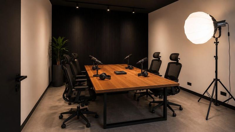 Podcast and content studio at 22cowork
